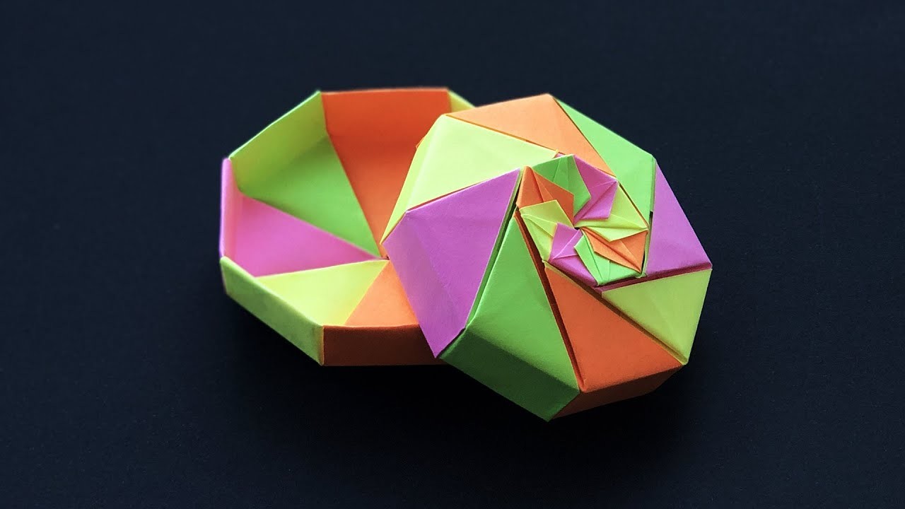 Easy Origami Gift Box ❤️