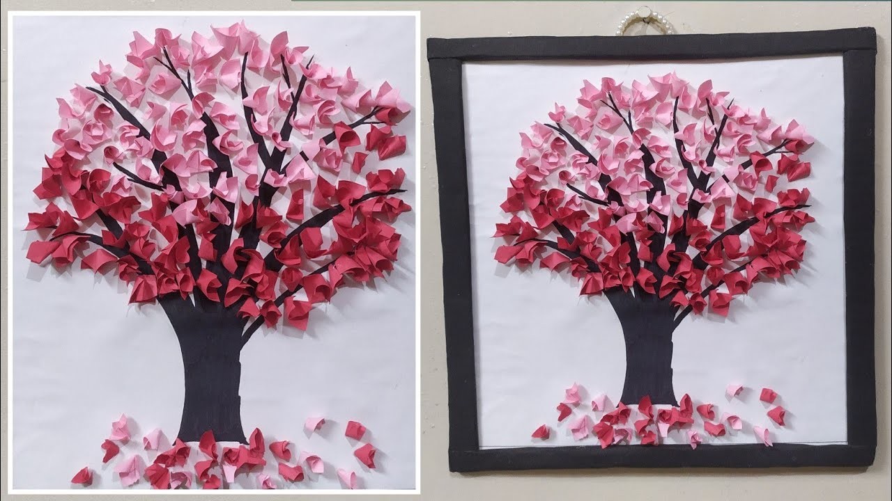 Handmade Paper Tree Frame