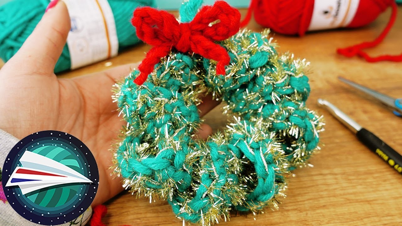Kerstkrans decoratie haken | Mini krans voor kerstboom | cadeau idee
