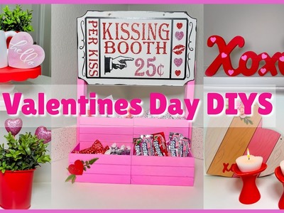 Manualidades para San Valentin. Dollar Tree Valentines day DIYS 2023