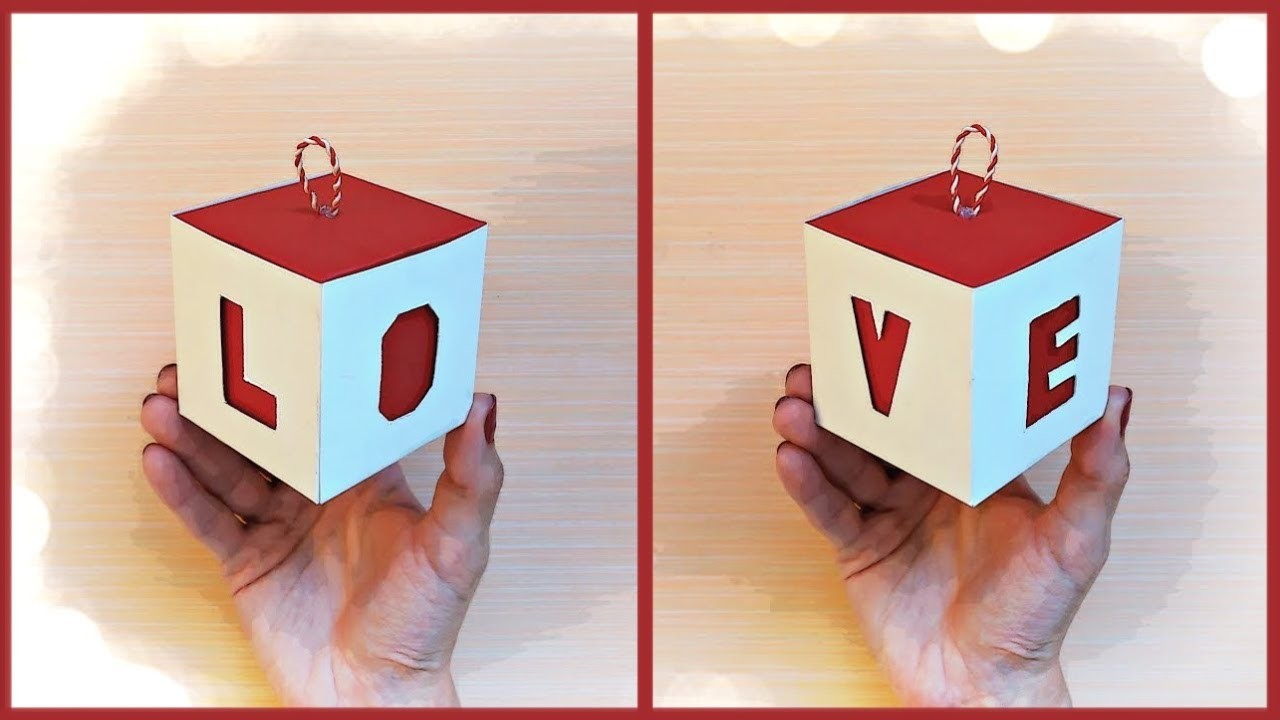 Valentines Gift Box. DIY Gift Box ❤️
