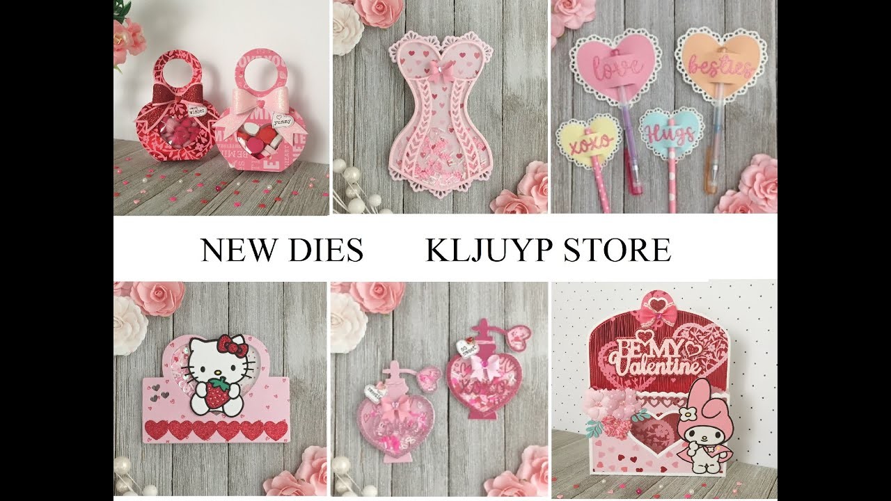 Valentines Paper Crafts | KLJUYP Store NEW Dies