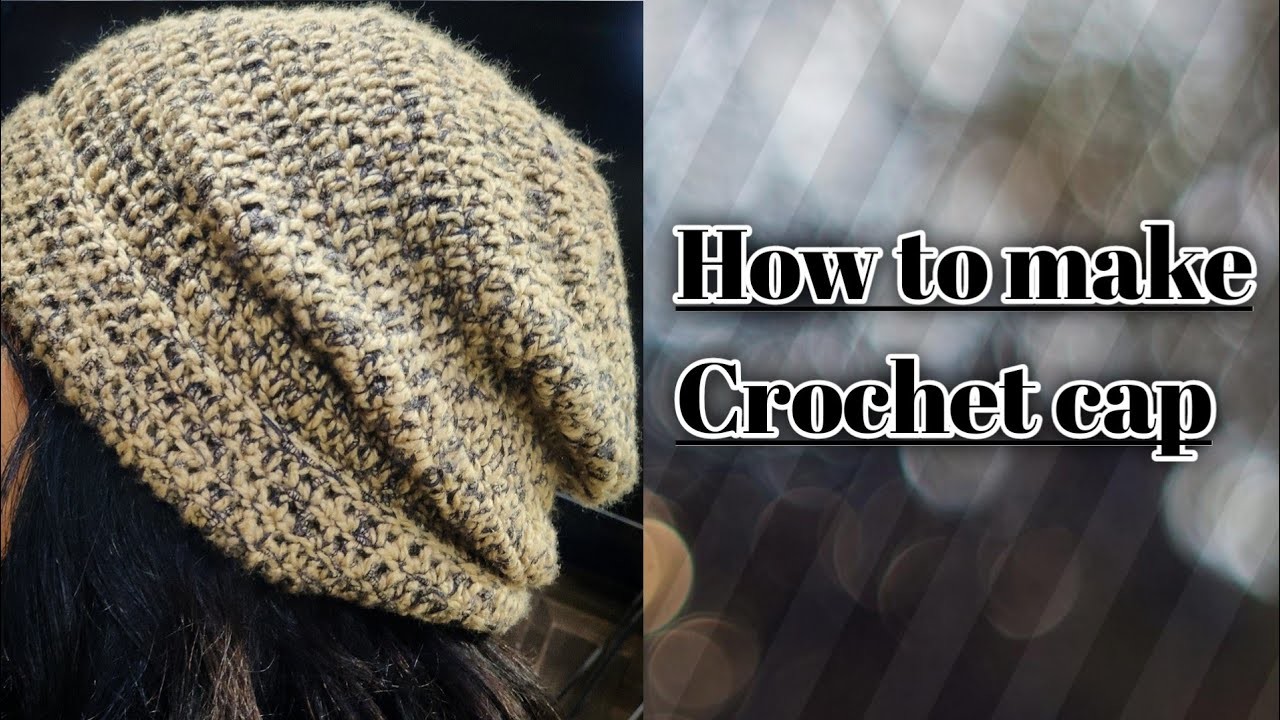 How to make Crochet Cap for Girls.क्रोशेया टोपी #2022 #crochet #beginners #handmadecap
