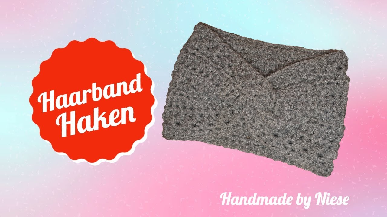 Haarband.oorwarmer haken. #55