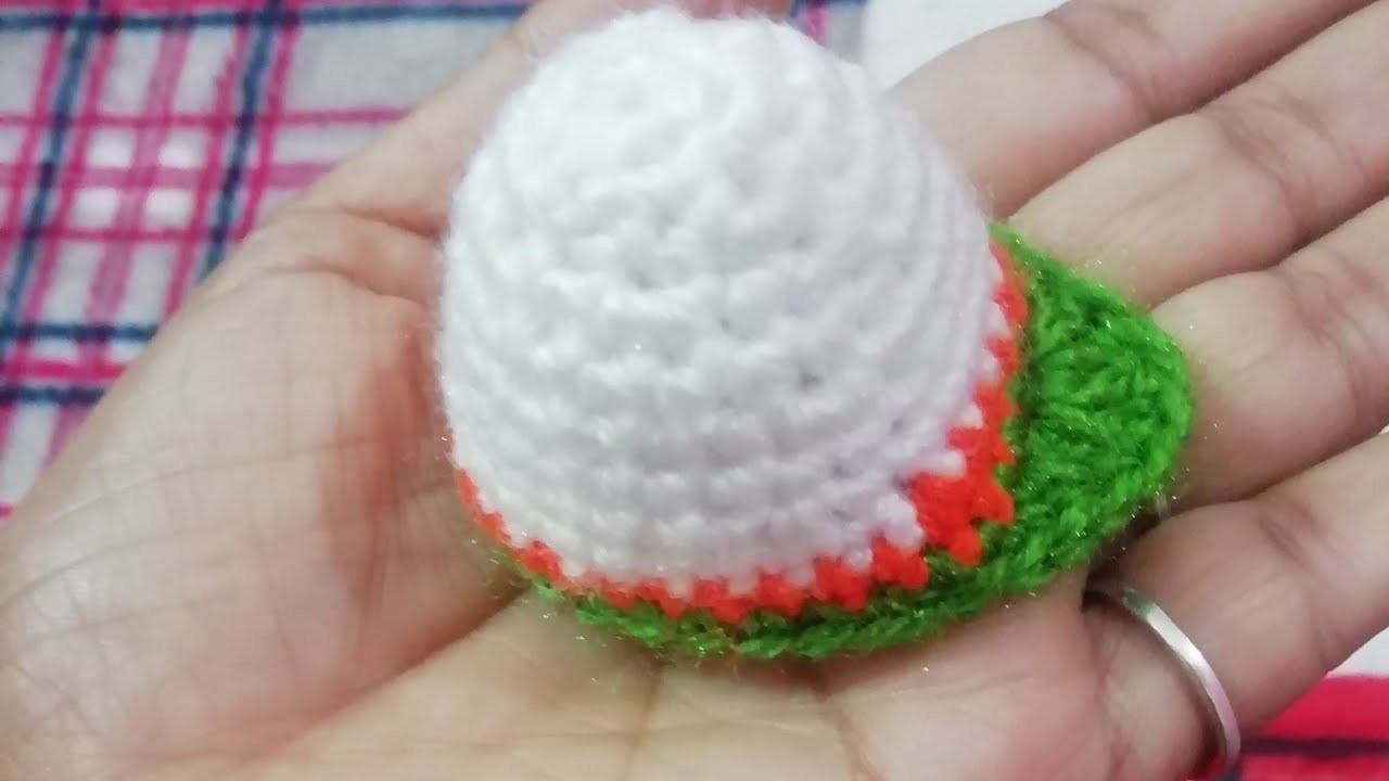 5-6no. laggu gopal ki flap cap #crochet cap#kanhaji ki cap #thakurji cap