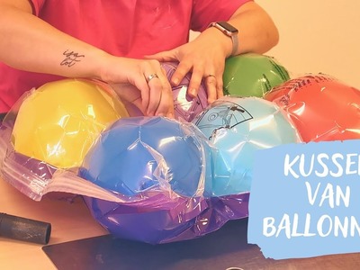 Sensopathische activiteit #54 - Kussen van ballonnen | Onder Een Dak