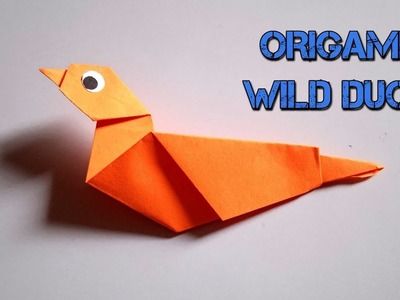 Origami Wild Duck | Paper folding Wild Duck | Origami Easy Duck