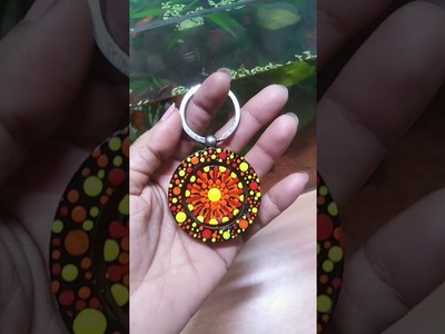 #handmadependant #pendant #keychain #mandalapendant #mandalalover #mandalakeychain #shorts #mandala