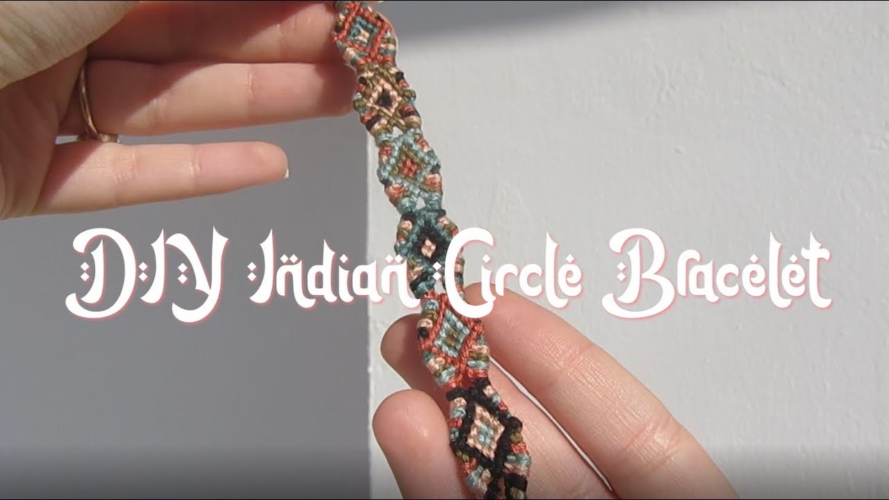 DIY Indian Circle Bracelet ✧⋆