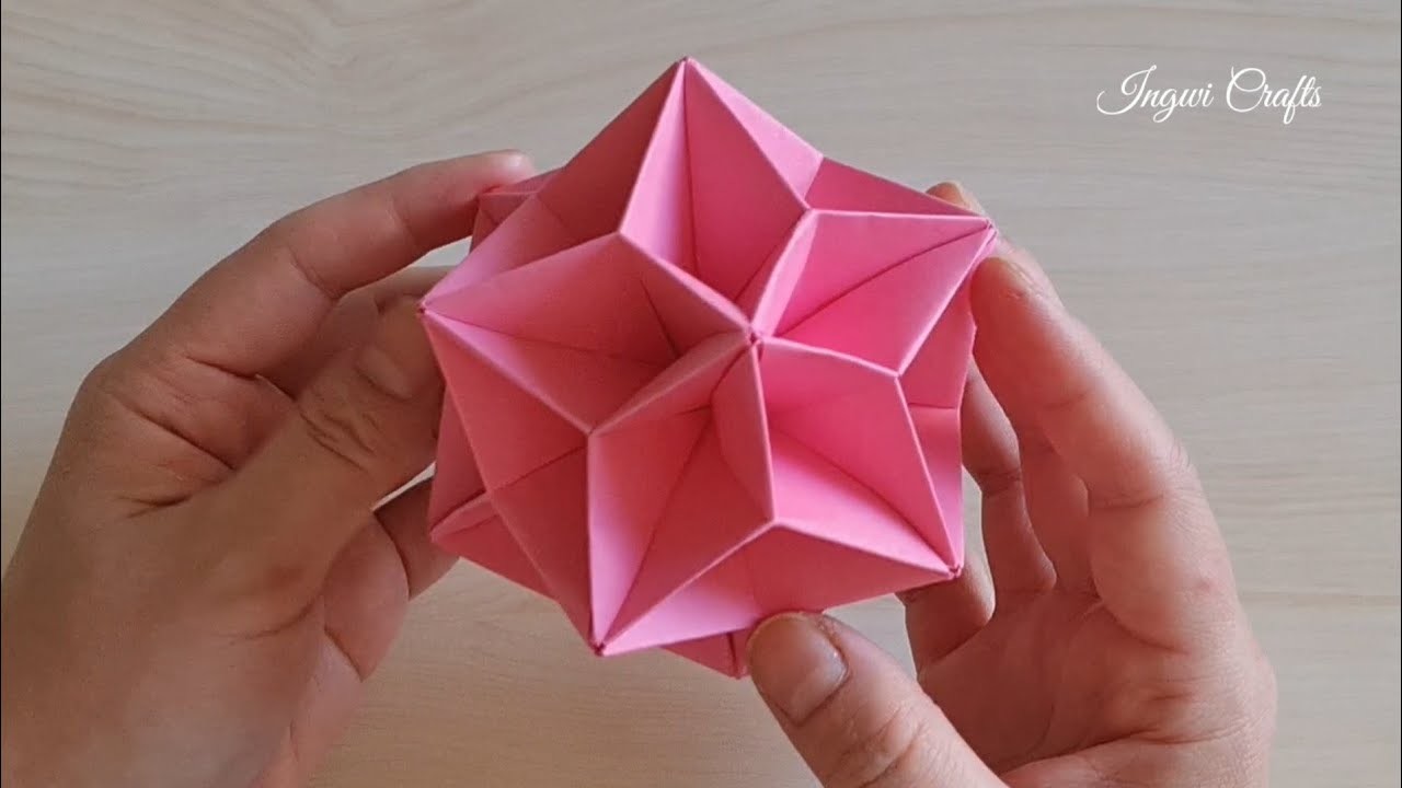 Easy Origami STAR | Kusudama STAR