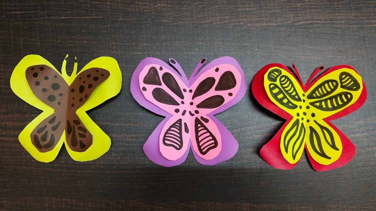 Paper Butterfly DIY