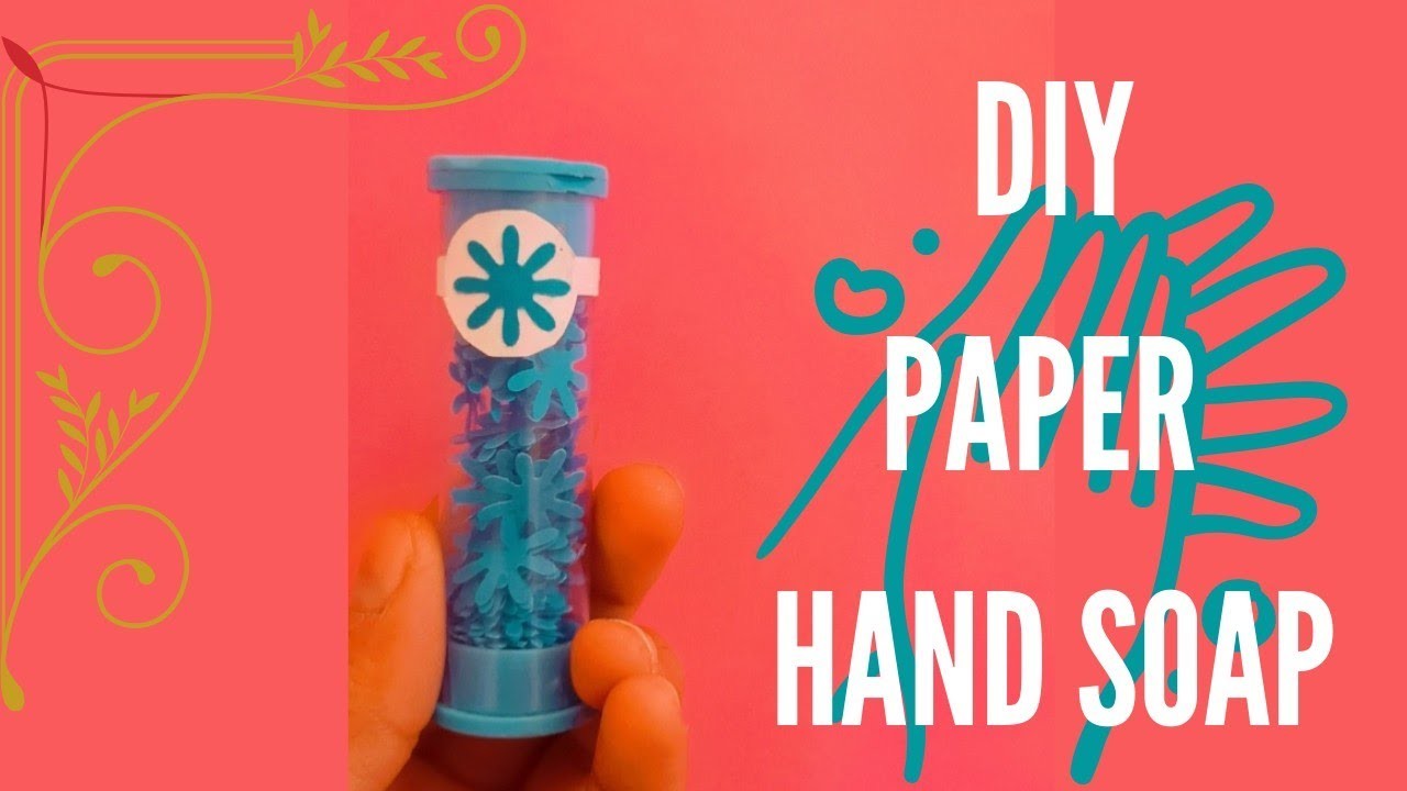 Paper Hand soap| DIY paper Hand soap| Life Hack