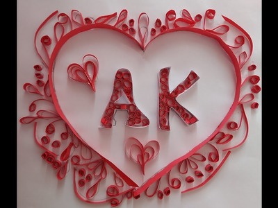 Quilling Art | Valentine special|Anniversary Special ????❤????