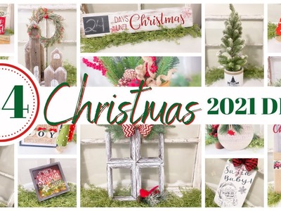 34 CHRISTMAS DIYS 2021 | EASY CHRISTMAS DIYS | DOLLAR TREE CHRISTMAS DIYS | CHRISTMAS DIYS