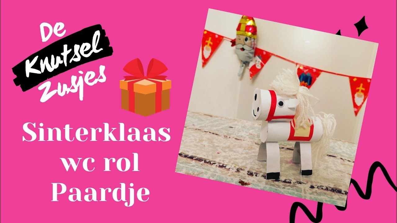 Sinterklaas wc rol paardje