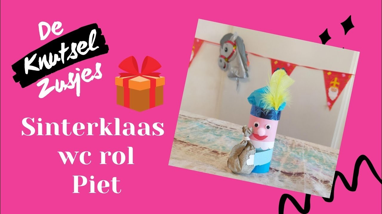 Sinterklaas wc rol Piet