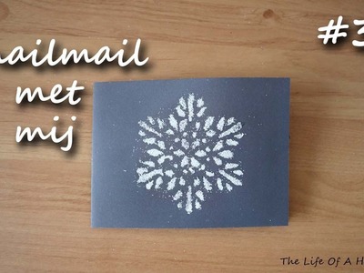 Winterse snailmail maken  met paperset action - Snailmail met mij #30