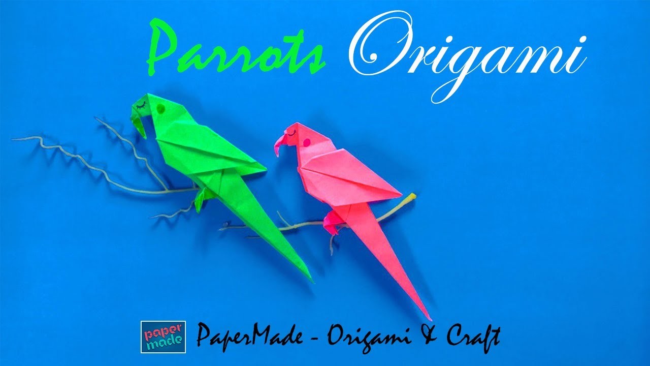 Parrot Origami | Parrot with Paper | PaperMade