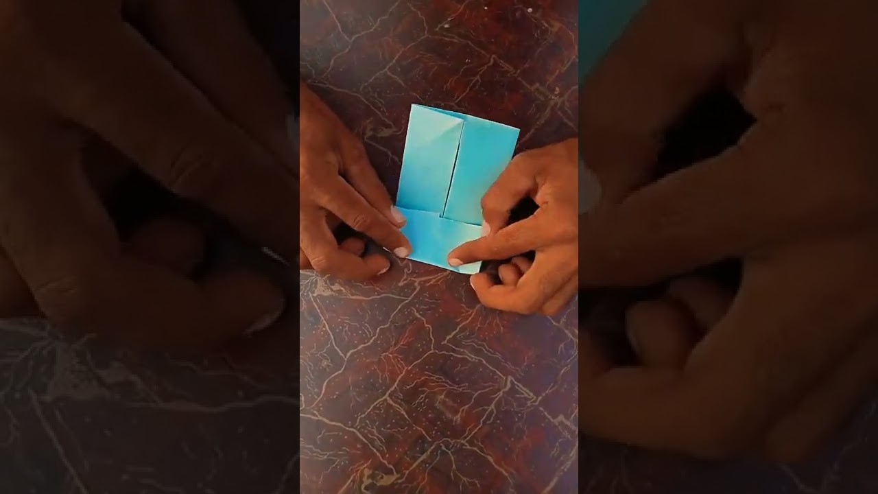 How can you make origami Windmill⚫with colorful papers