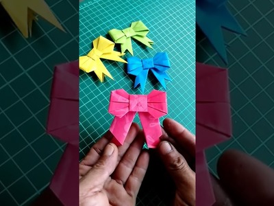 Paper bow ties | #shorts #diy #origami #bowtie