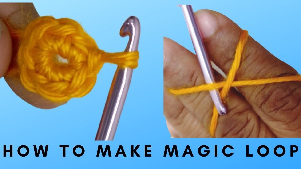 How To Make Crochet Magic Loop | Crochet For Beginners | Crochet magic ring Tutorial