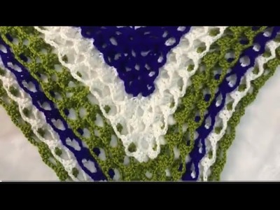 3D granny square shawl#crochetpattern #خوبصورت شال#çhokgüzeltasarim#crochetknittingstudio