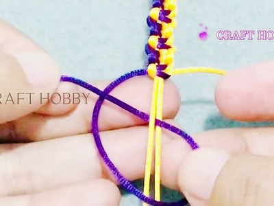 Macrame Bracelet || Gelang tali satin | Bracelet | Craft Hobby