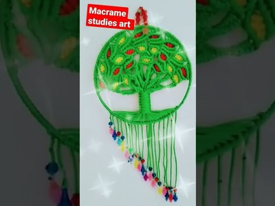 Macrame tree ????????????.   मैक्रेम ka शाही ट्री। #status #trending