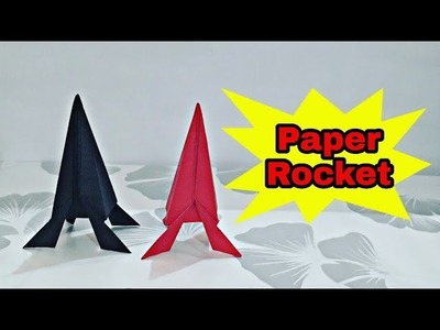 Paper Rocket.राॅकेट.Paper Fun.Paper Craft.Kalpoo kids corner