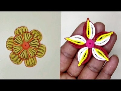 3 Easy Quilling Flowers ????????