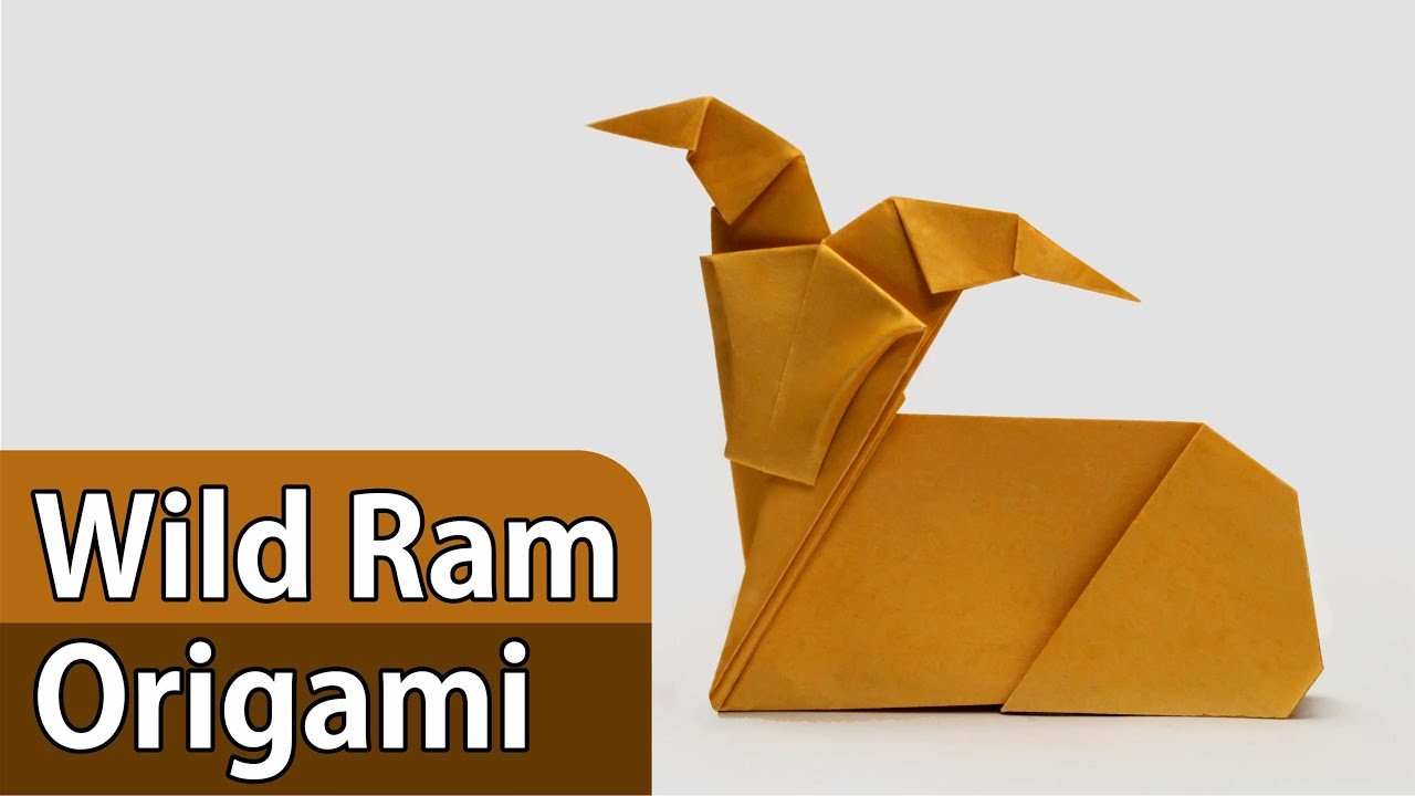 Origami Goat Easy |  Wild Ram Origami