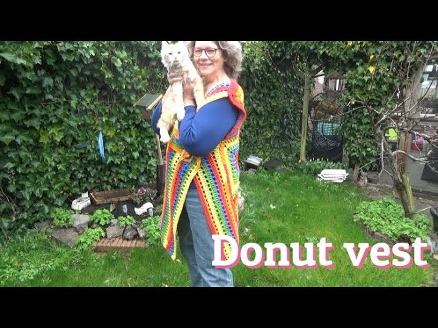 Haken - tutorial 509: Het donut vest