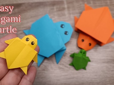 How to Make Turtle | Easy Origami Turtle Step by Step | สอนพับเต่า ทีละขั้นตอน | कछुआ कैसे बनाते हैं