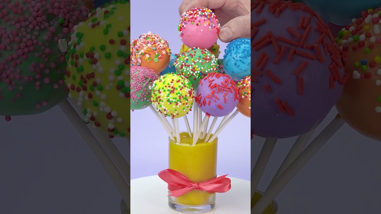 Rainbow Cakepop Hacks #Yumupcakes