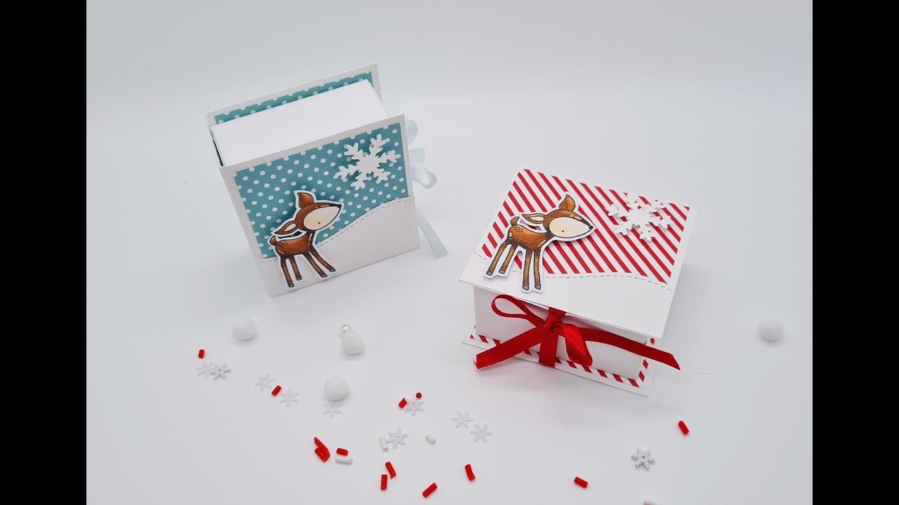 Klein geschenk doosje. giftbox online workshop