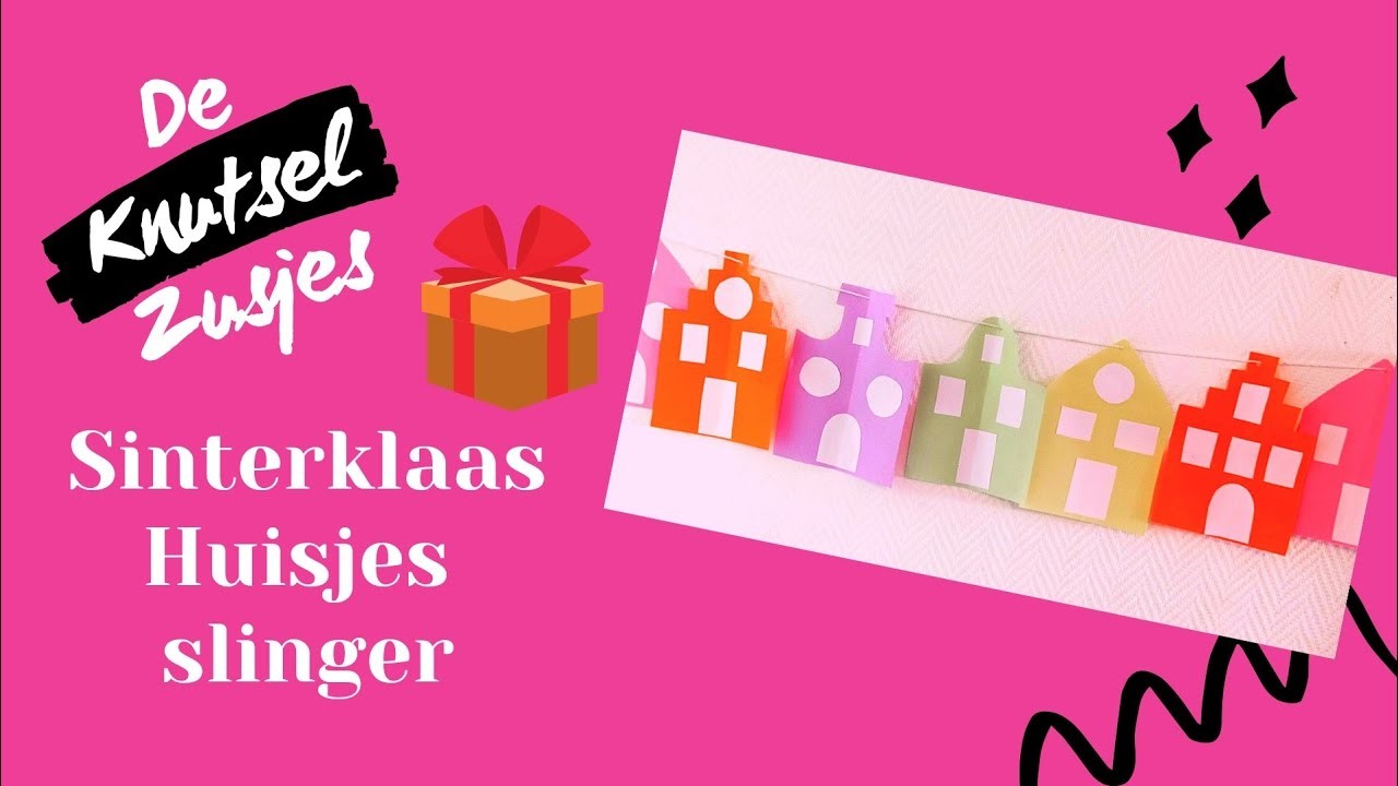 Sinterklaas Huisjes slinger