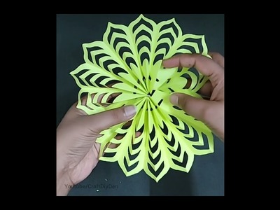 Diy 3D Paper Snowflakes ❄ #shorts​ #ytshorts​ #shortvideo​ #viralvideo​ #youtubeshorts