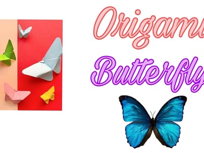 Origami butterfly || #shorts Paper butterfly || Origami art