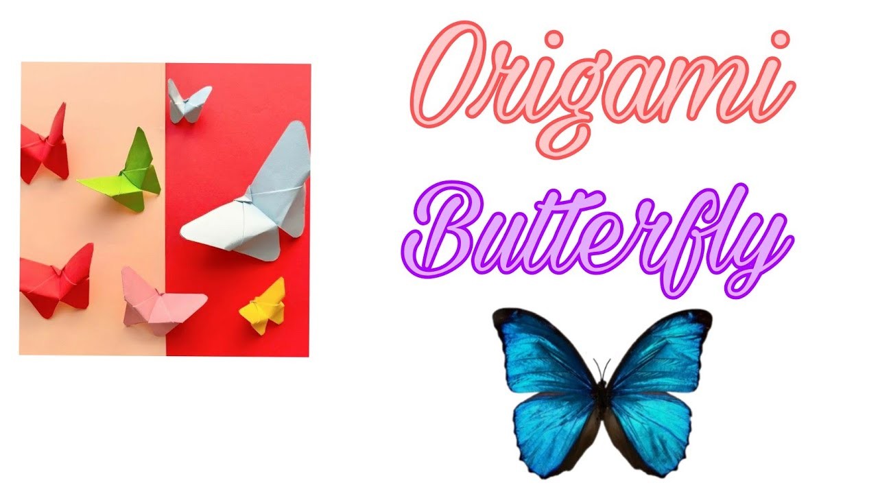 Origami butterfly || #shorts Paper butterfly || Origami art