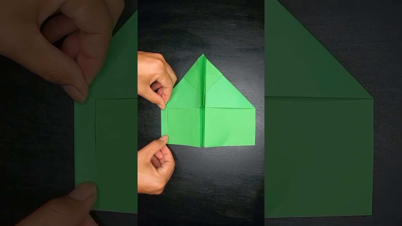 Origami the best paper plane #origamiplane #paperplane