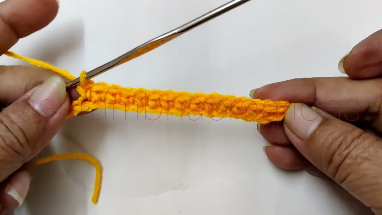 CROCHET CLASS FOR BEGINNERS | CLASS 2 | SINGLE CROCHET | मुका खांब