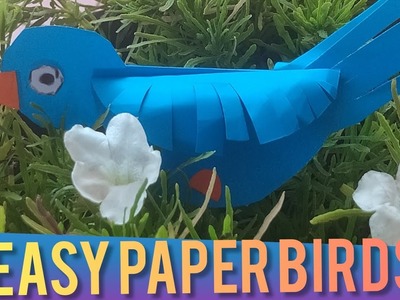 DIY paper toys | Easy paper birds     #diy #paper #toys