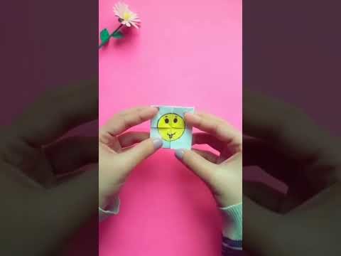 Origami paper game #emojigame #shorts